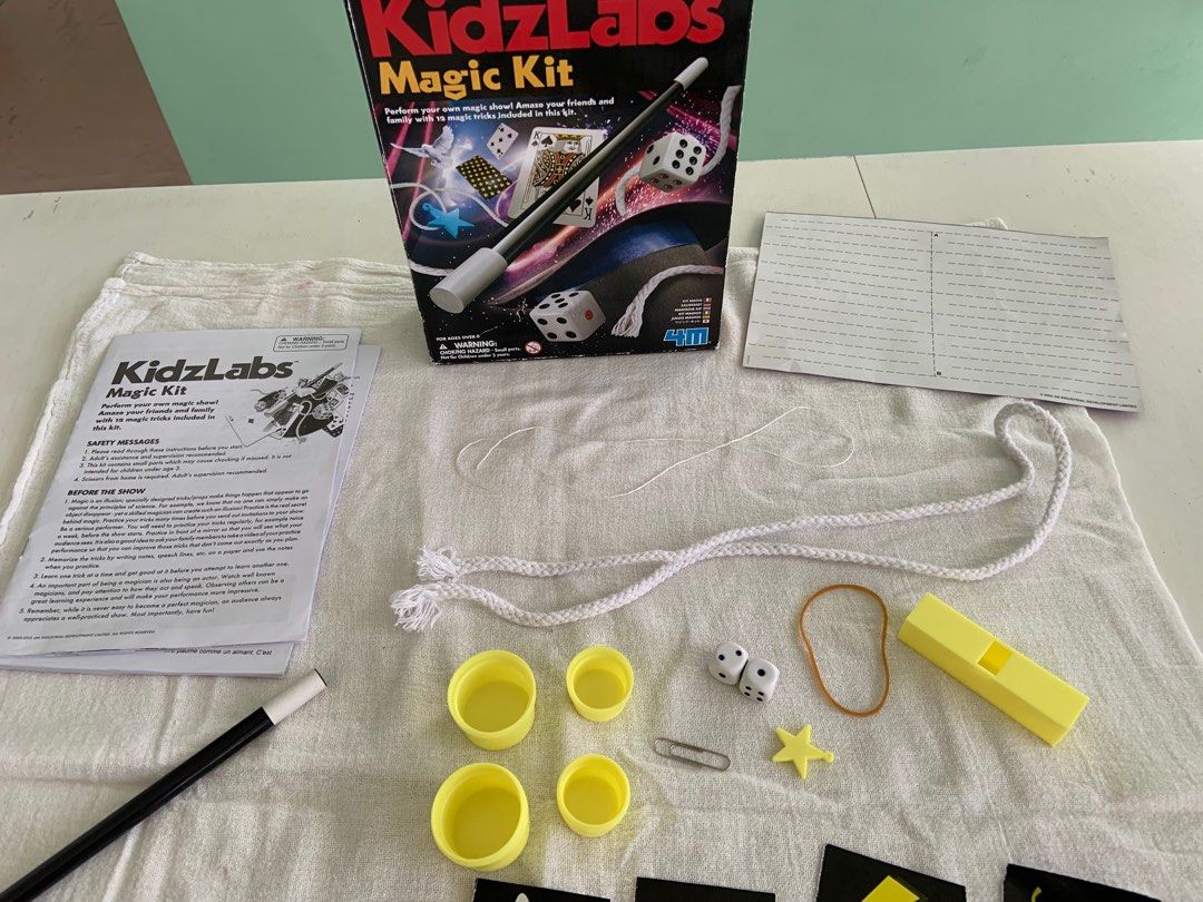 Full set Kidz Labs Magic Kit, Hobbies & Toys, Toys & Games on Carousell