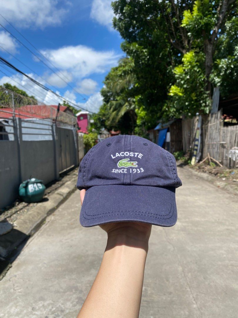 Lacoste Since 1933 Dad Hat Luxury Accessories on Carousell