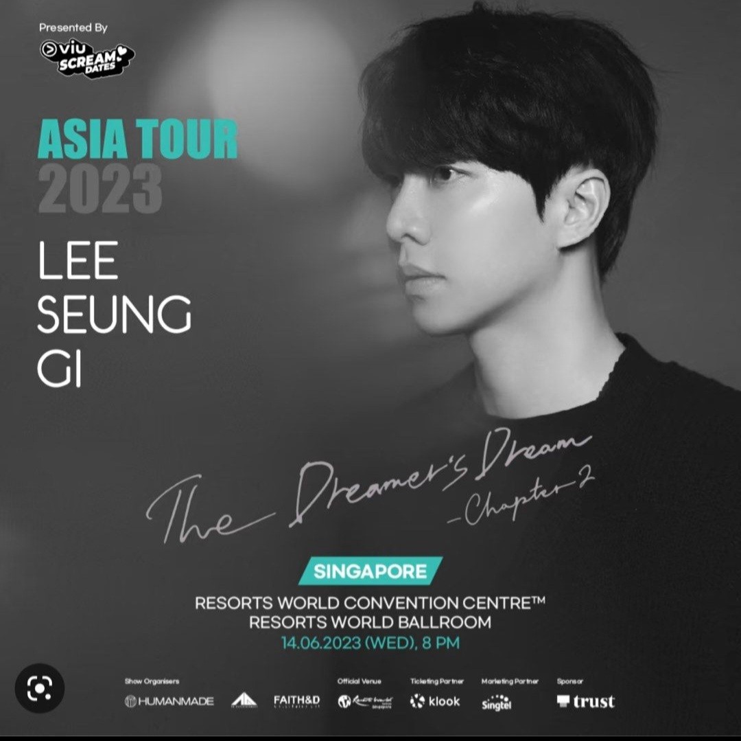 Lee Seung Gi Concert Ticket Cat 2, Tickets & Vouchers, Event Tickets on