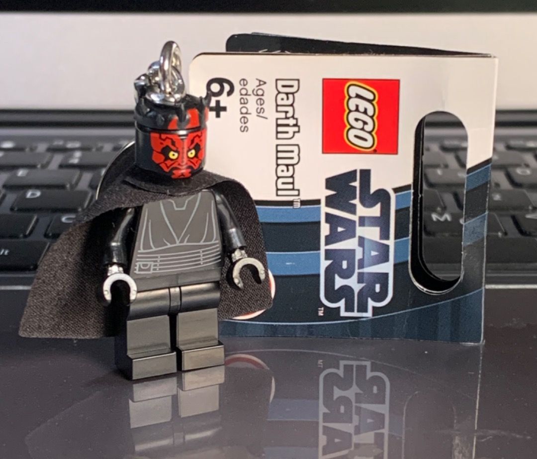Lego Minifigure Keychain Star Wars Darth Maul Keychain 2012 Item