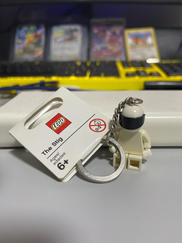 Lego store stig keychain
