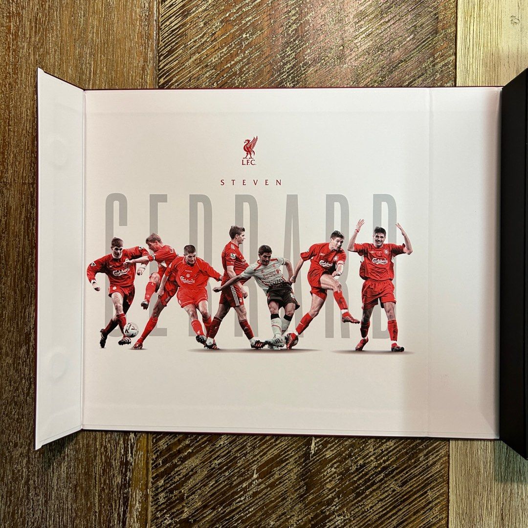 LFC Signed Gerrard Personalised Boxed Shirt Hobbies Toys