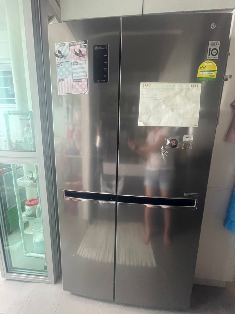 LG double door Fridge, TV & Home Appliances, Kitchen Appliances