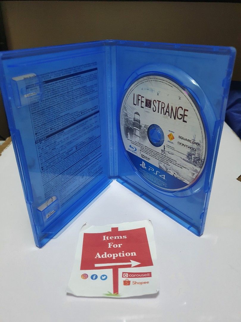 Life Is Strange Playstation 4 (Sony PS4) (Category: PlayStation) located in Quezon City. Submitted by itemsforadoption (Listing ID 1236367179, Image 3). Description: Rfs: Its 2023! Happy New Year! Hoping you have a good year ahead of you! If you have questions feel free to send a message. Though I'll most likely be able to reply from 10am to 8pm. Please be patient and understanding. Decluttering games and items that I've picked up or for friends 