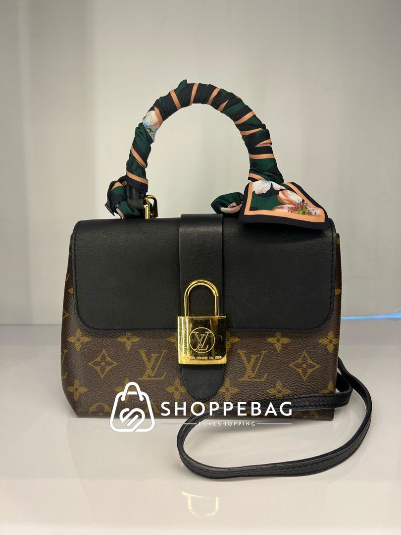 Louis Vuitton Locky BB Monogram Black Luxury Bags Wallets on