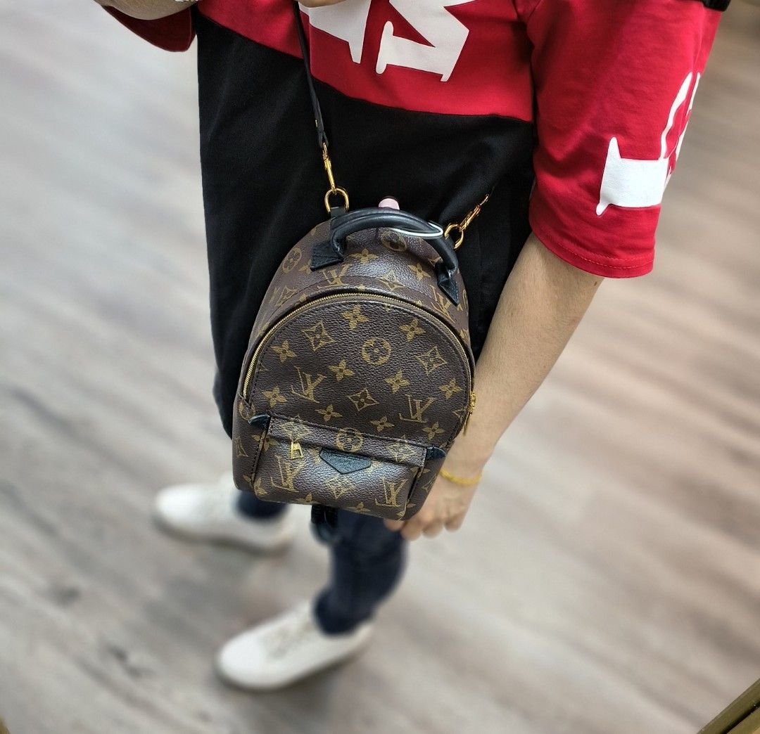 Louis Vuitton Denim Mini Backpack, Luxury, Bags & Wallets on Carousell