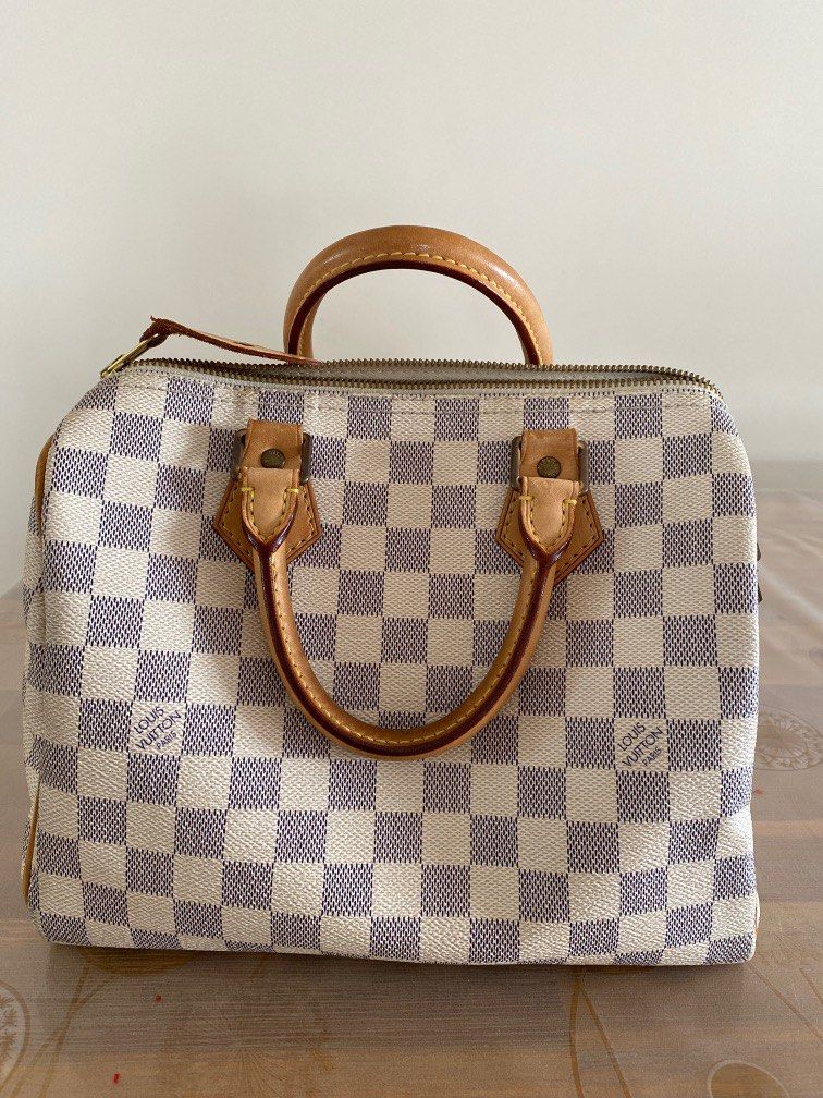 Louis Vuitton Damier Azur Speedy 25 Bag Louis Vuitton  TLC
