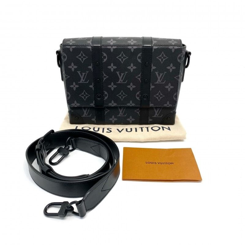 Louis Vuitton Monogram Eclipse Canvas Trunk Messenger Bag Louis Vuitton