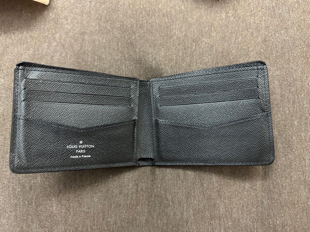 HotelomegaShops - LOUIS VUITTON X SUPREME SLENDER WALLET EPI BLACK