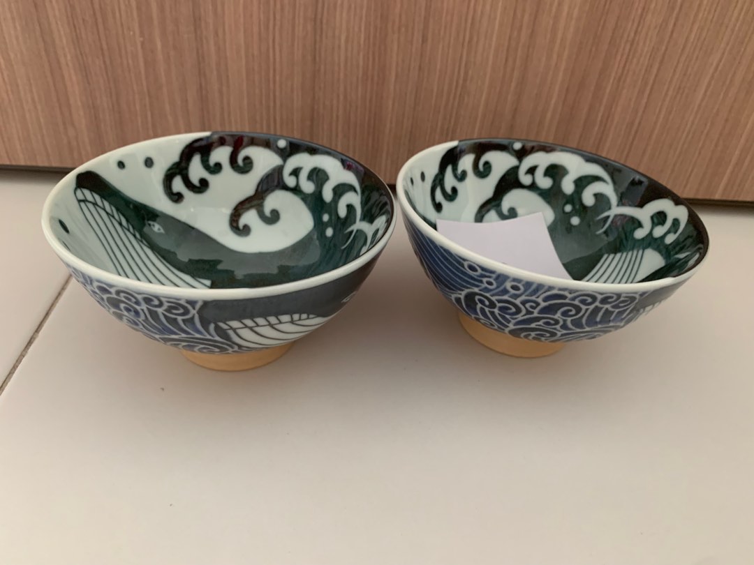 Made in Japan Rice Bowl set of 2, Furniture & Home Living, Kitchenware