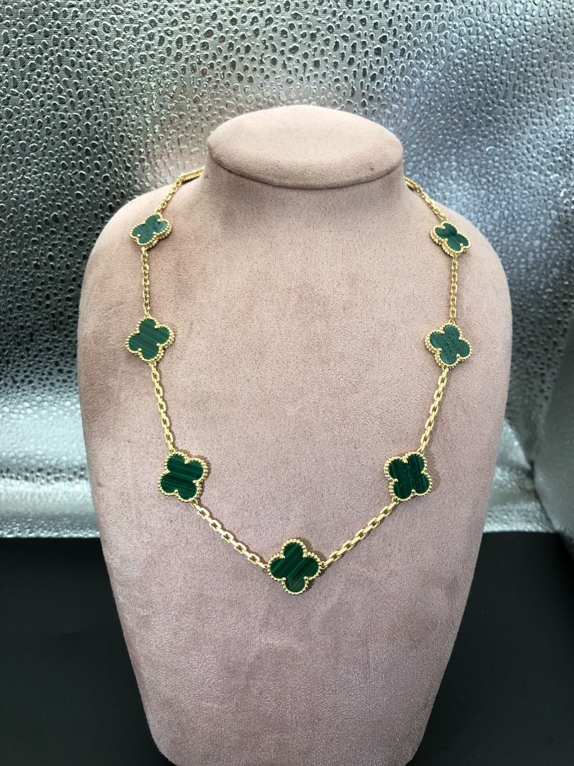 Vintage alhambra necklace shop 10 motifs price