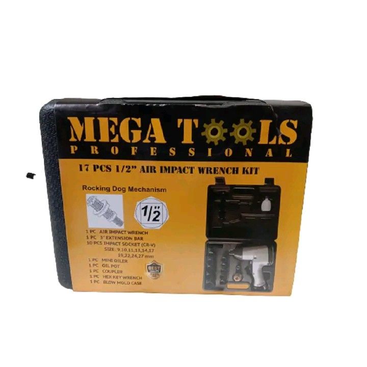 Mega air impact wrench, Commercial & Industrial, Construction Tools & Equipment on Carousell
