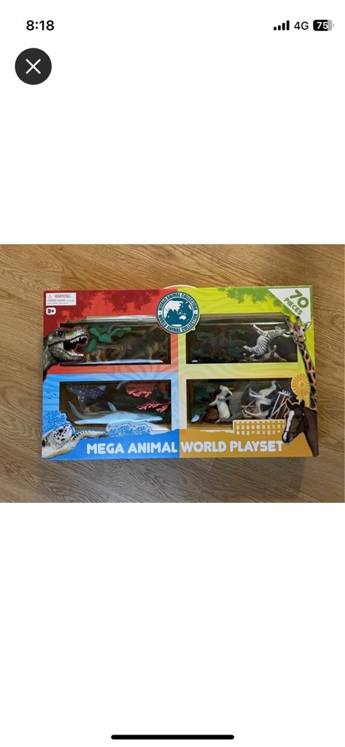 Mega animal world playset, Babies & Kids, Infant Playtime on Carousell