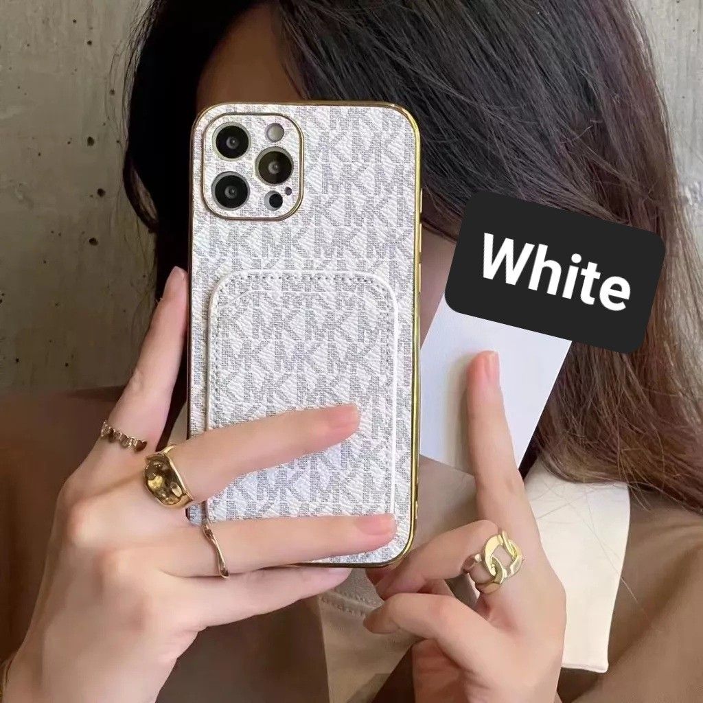 MICHAEL KORS MK WHITE 2 iPhone 14 Plus Case Cover