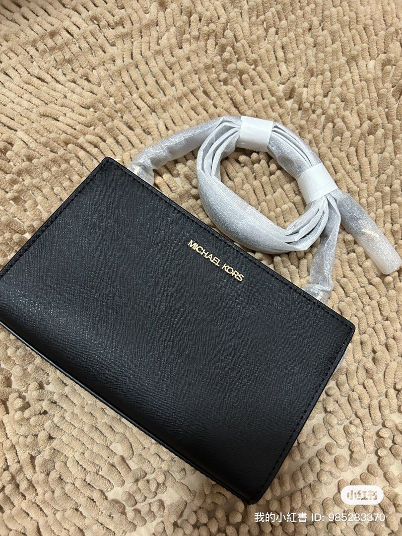 Michael Kors Sheila Small Faux Saffiano Leather Crossbody Bag In