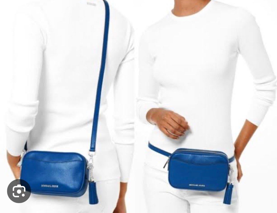 MICHAEL MICHAEL KORS Pebble Leather Convertible Crossbody Belt Bag on