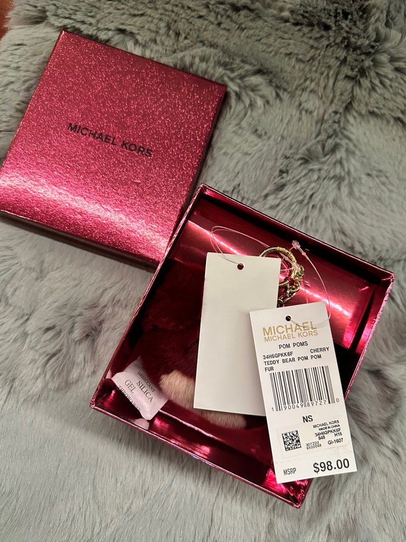 Michael kors bear on sale keychain
