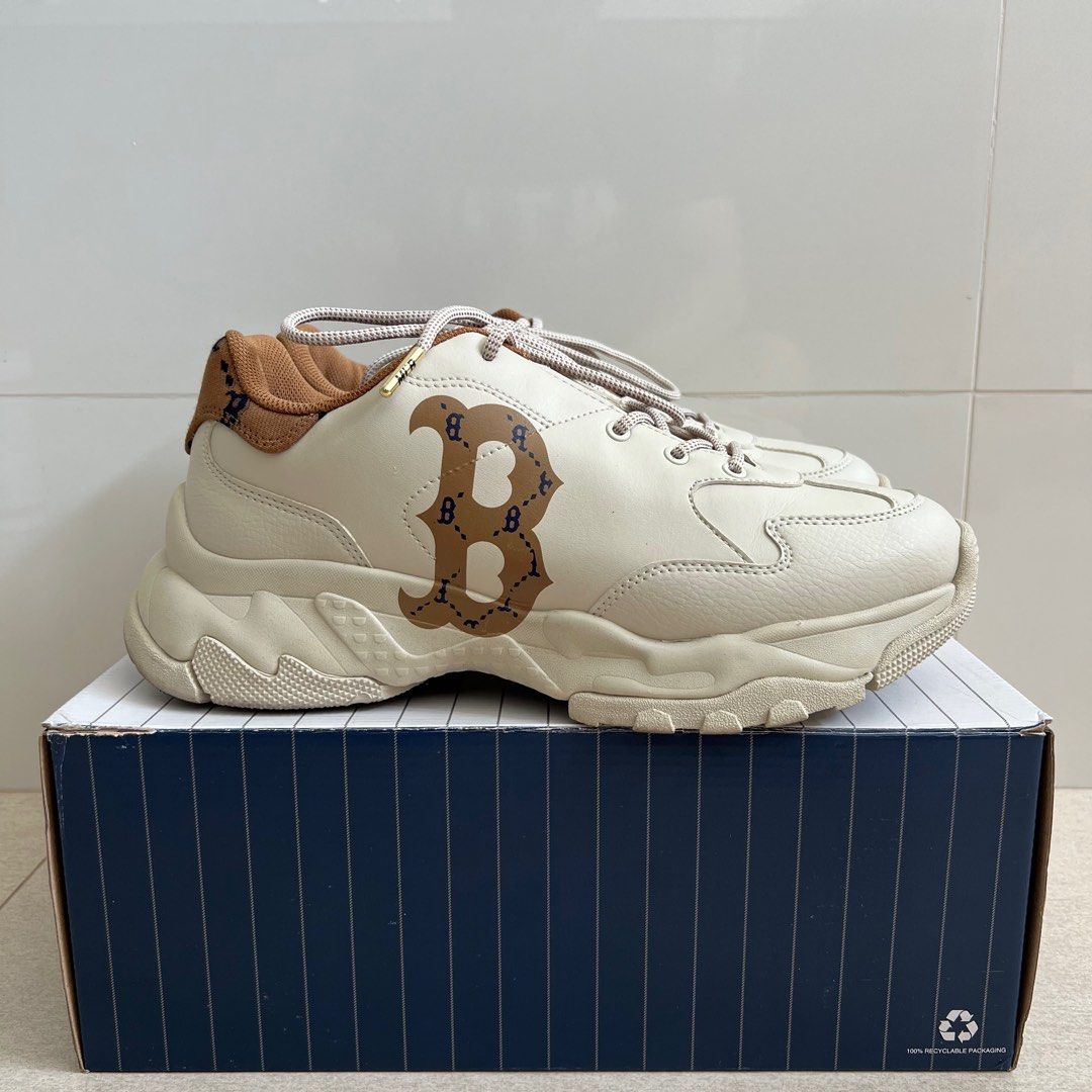 MLB KOREA Bigball Chunky DIA Monogram NY Sneakers Shoes 3ASHCDM2N-50BKS