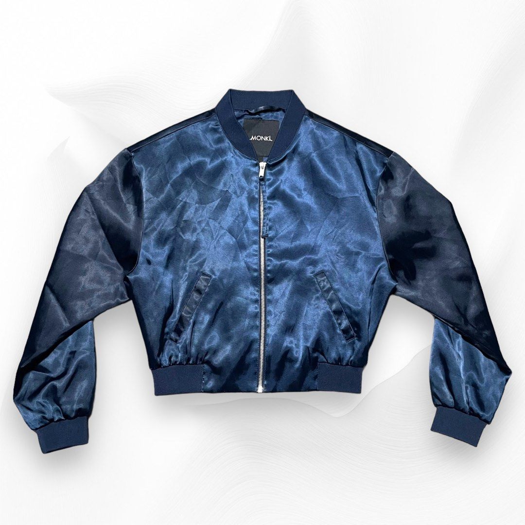 Monki blue jacket discount