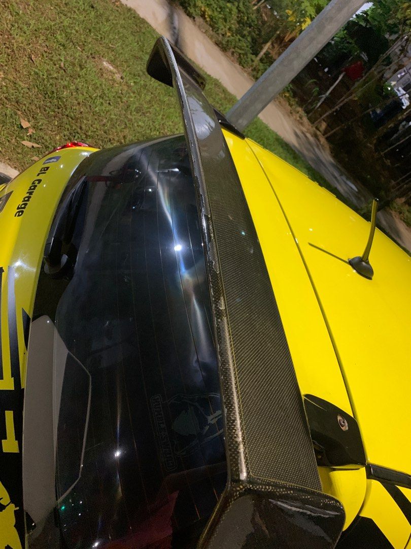 Monster CF spoiler, Car Accessories, Accessories on Carousell