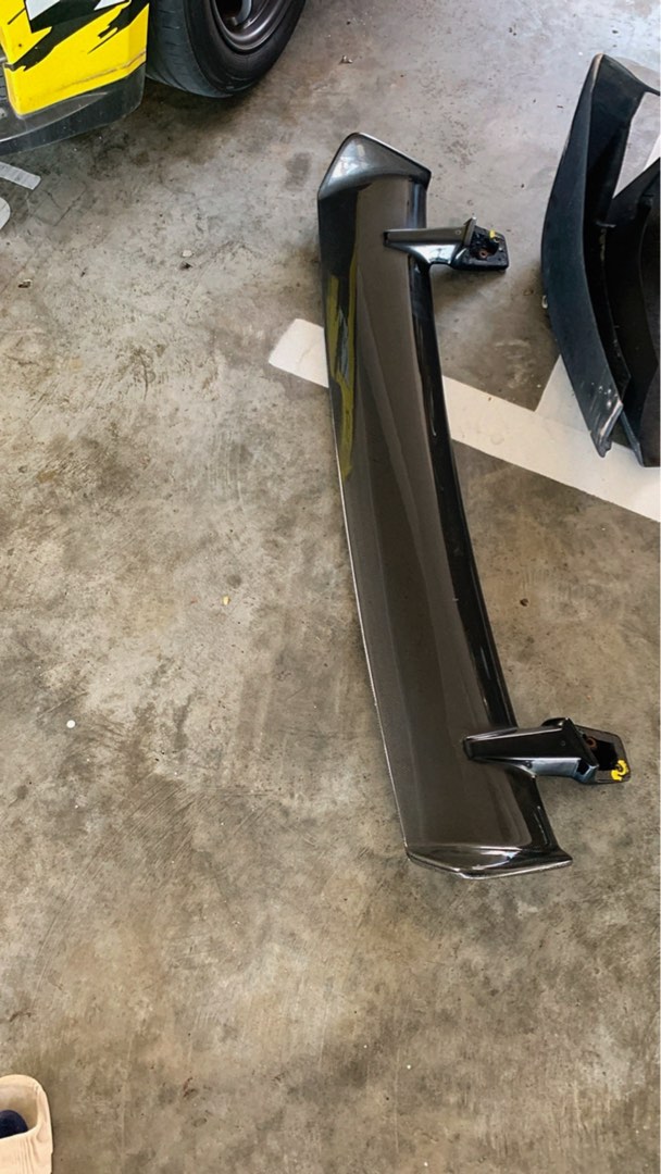 Monster CF spoiler, Car Accessories, Accessories on Carousell