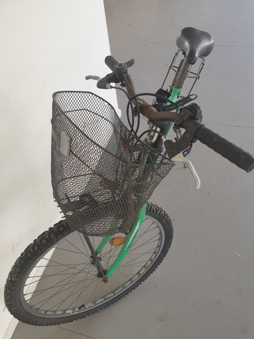 Mountain bike con best sale canasto