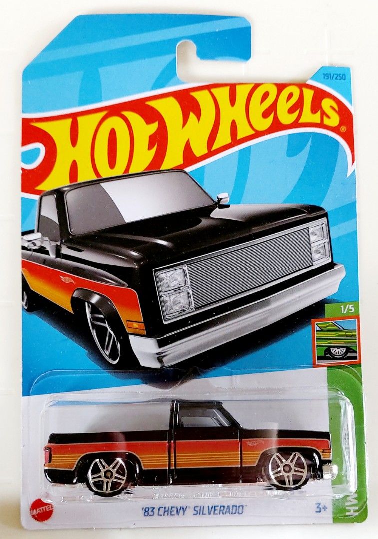 Hot wheels discount silverado 83