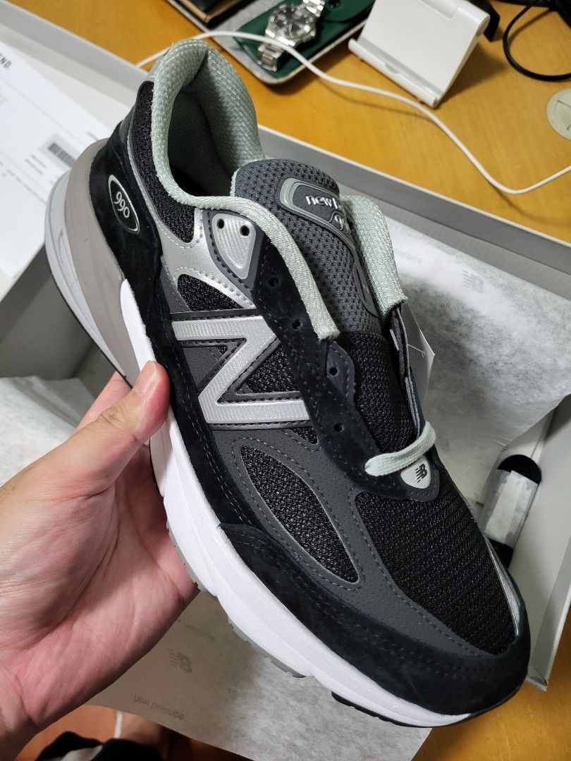 New balance m990bk6 us10.5 uk10 990v6, 男裝, 鞋, 波鞋- Carousell