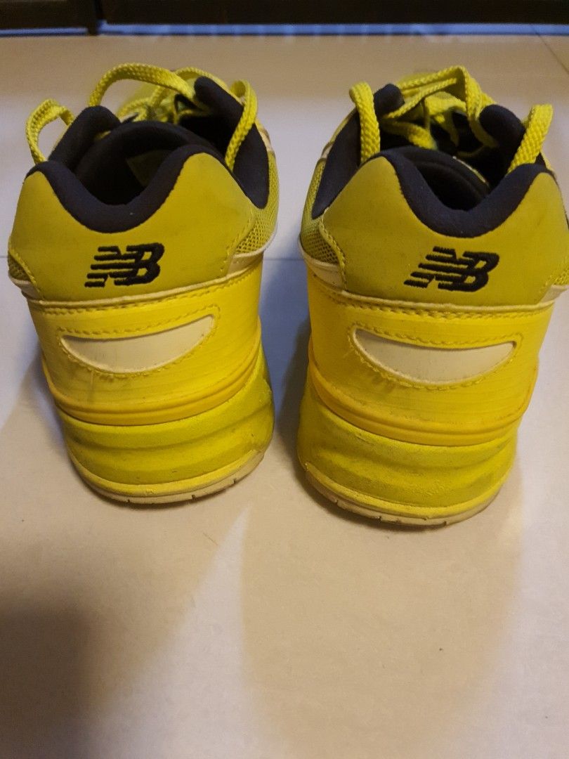 New Balance yellow sneakers