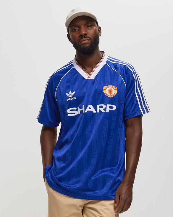 PRE ORDER Manchester United blue away kit retro vintage football