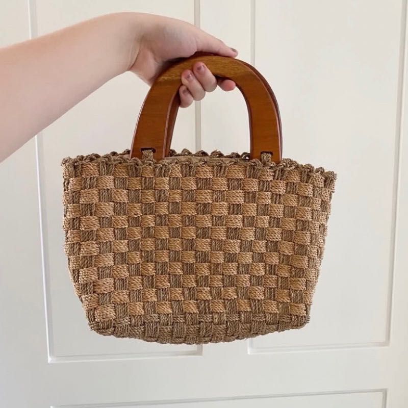 [New] Tas Rajut Anyaman Hand Crochet Bag on Carousell