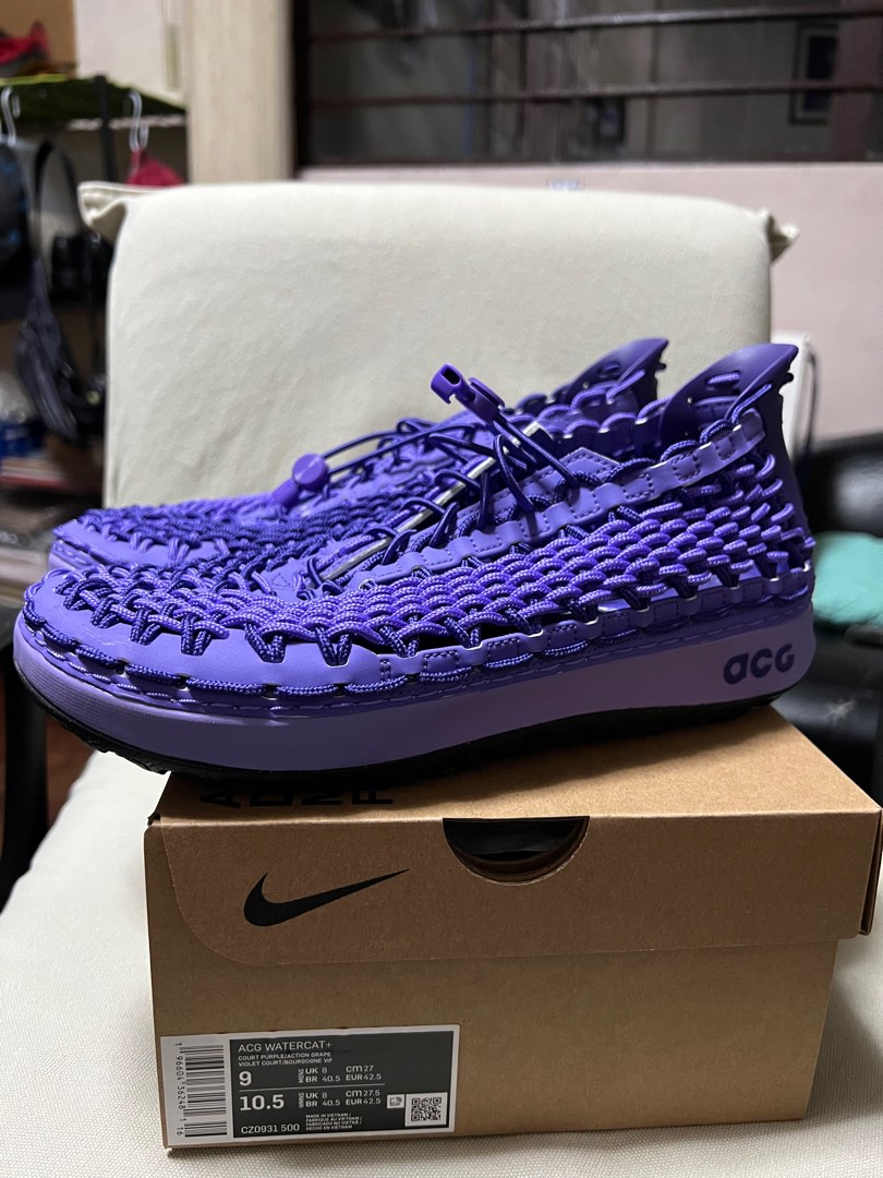 Nike Acg Watercat   size 9 court purple on Carousell