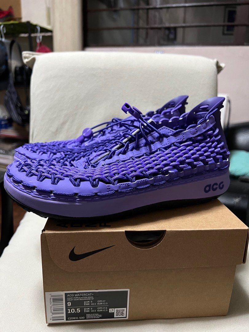 Nike Acg Watercat   size 9 court purple on Carousell