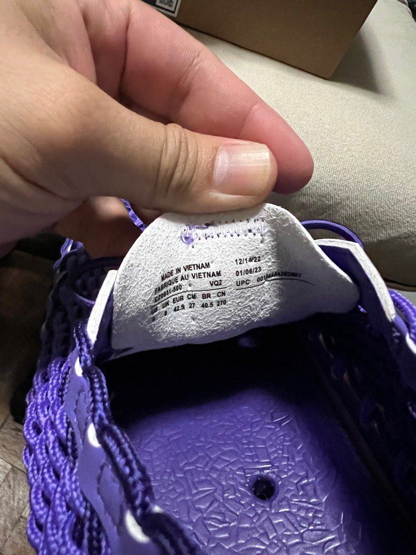 Nike Acg Watercat   size 9 court purple on Carousell