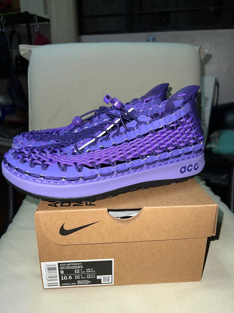 Nike Acg Watercat   size 9 court purple on Carousell