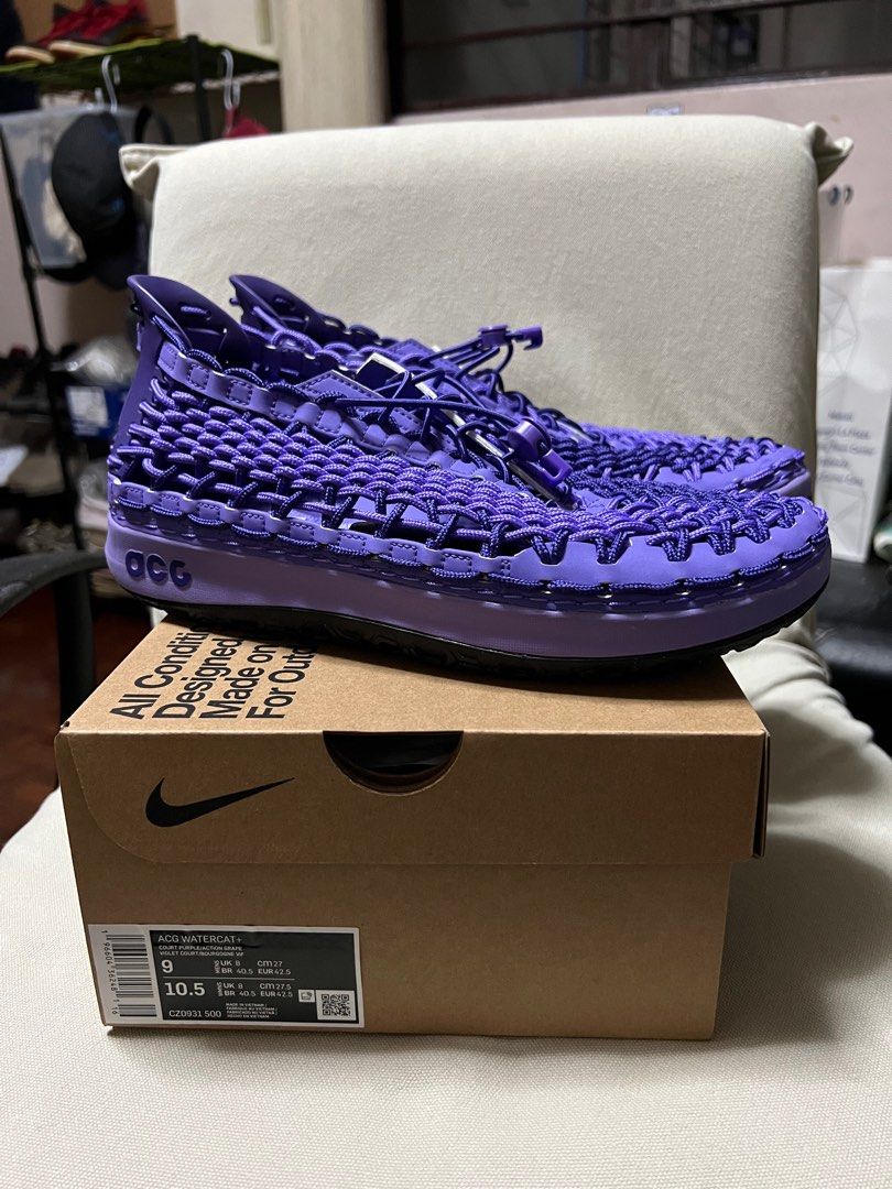 Nike Acg Watercat   size 9 court purple on Carousell
