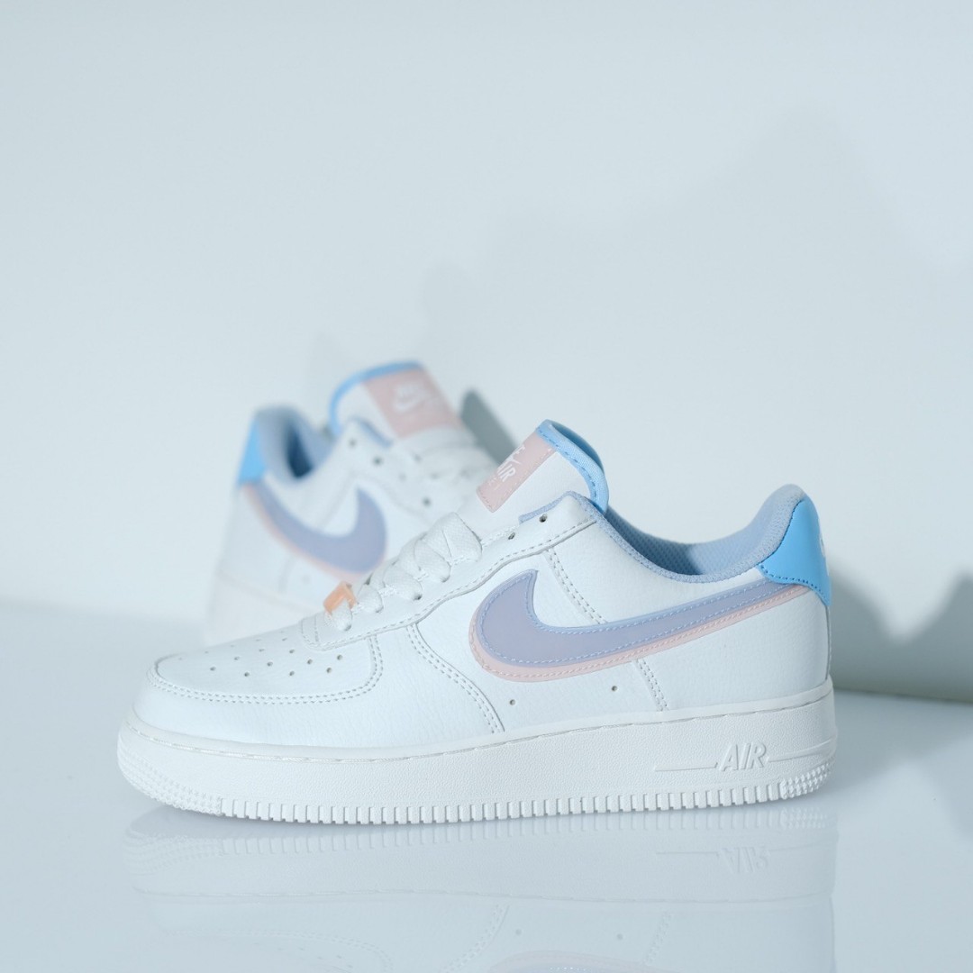 Air Force 1 Low LV8 Double Swoosh Light Armory Blue - SNEAKERGALLERY