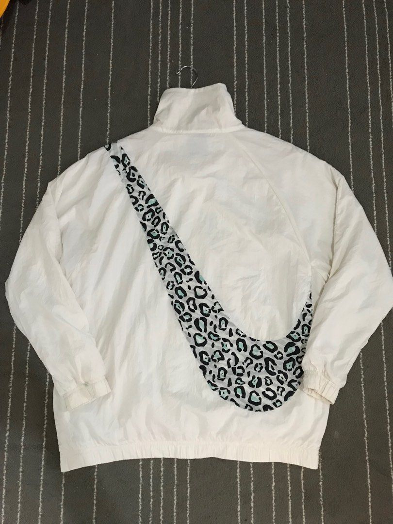 swoosh windbreaker