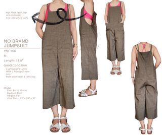 No Brand Green Jumpsuit