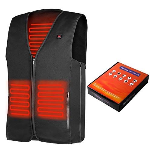 Housefar USB Heated Vest Size Adjustable Far Infrared Electric