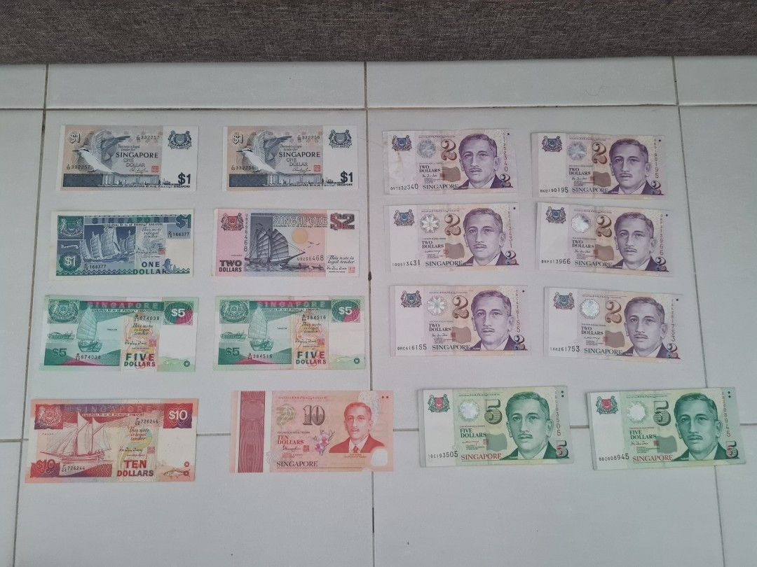 Old Notes (Category: Currency) located in Singapore. Submitted by charmed1722 (Listing ID 1236397710, Image 1). Description: Few notes Still New DM for price.
