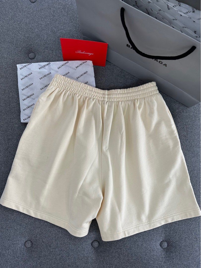 Dior - Dior Tears Carpenter Bermuda Shorts White Cotton Denim - Size 46 - Men