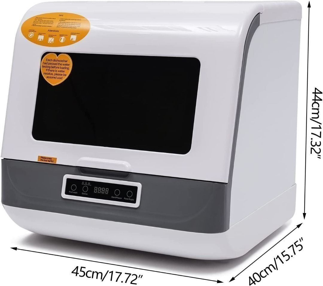 Original Countertop Dishwasher Kitchen Proffesional Mini Dish Bowl