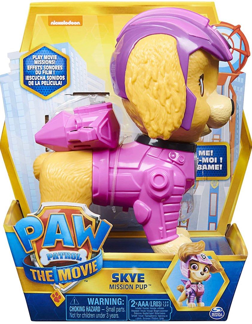 Chase & skye Paw patrol interactive pups, Hobbies & Toys, Toys & Games