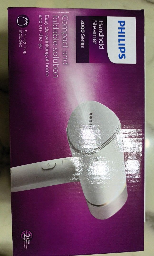 Philips Handheld Garment Steamer 3000 Series, TV & Home Appliances