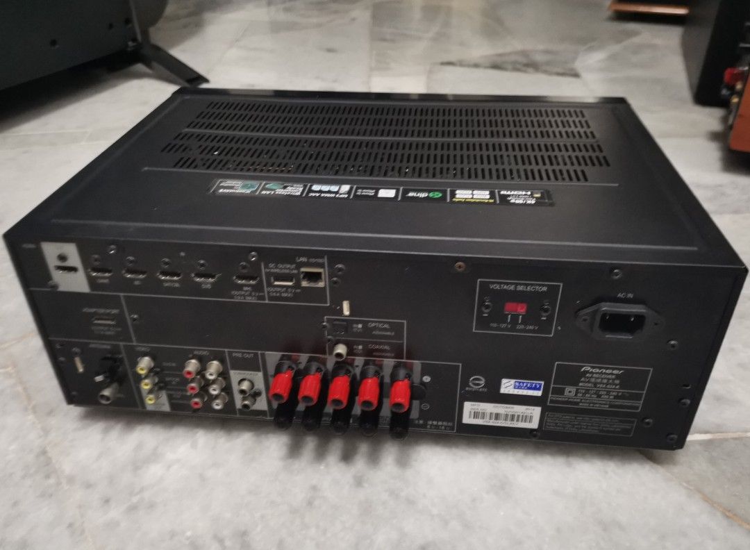 Pioneer 5.2 AV Receiver VSX824, Audio, Soundbars, Speakers