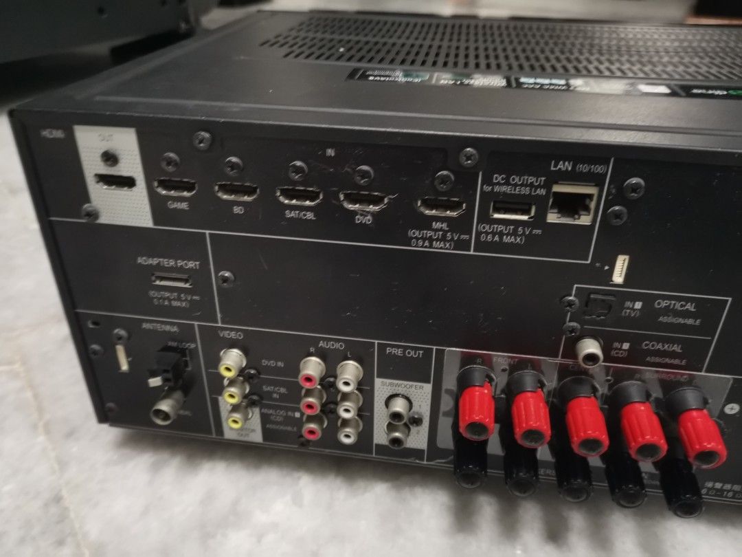 Pioneer 5.2 AV Receiver VSX824, Audio, Soundbars, Speakers