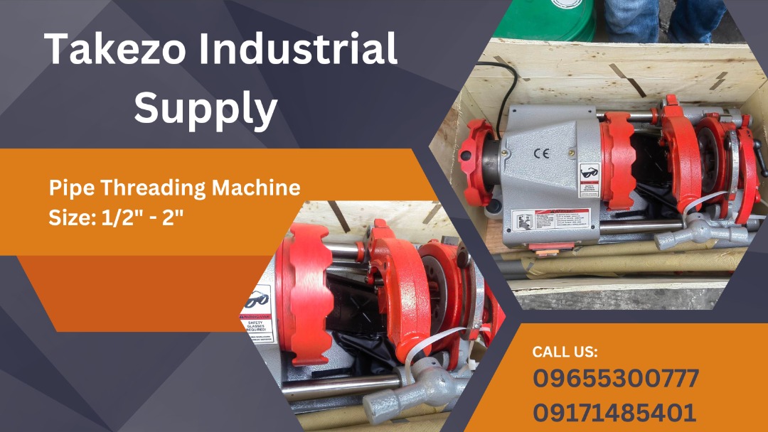 Pipe Threading Machine, Commercial & Industrial, Construction Tools