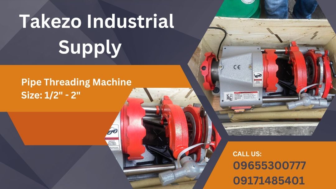Pipe Threading Machine, Commercial & Industrial, Construction Tools