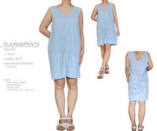 Plains and Print Dress